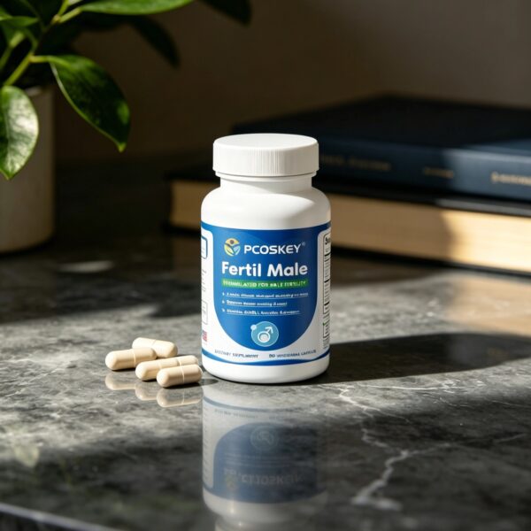 PCOSKEY® FertilMale for men- Sperm quality improve - 90 Vegan Capsules