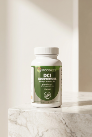 保健品瓶高端场景 PCOSKEY® DCI 600 mg 60 Veggie capsules