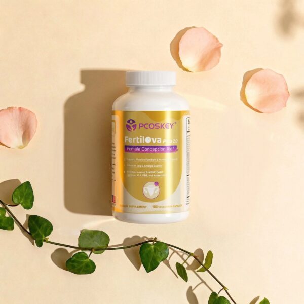 d50c3a1364991734745a0cdb1681856d PCOSKEY® FERTILOVA PLUS PRECONCEPTION FOR WOMEN – Fertility improved formula- 180 Capsules