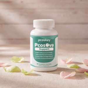 PCOSKEY® PCOSOVA for women – Hormone Balance Formula - 90 Vegan capsules